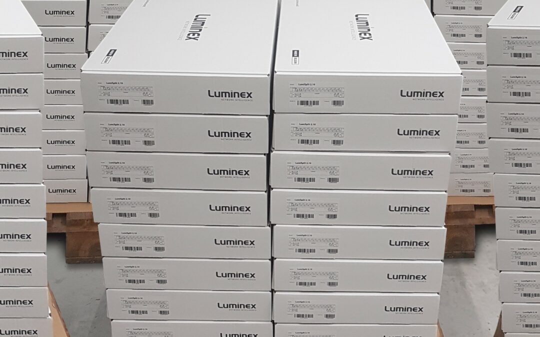 MBSE invests in over 500 Luminex network and lighting distribution devices